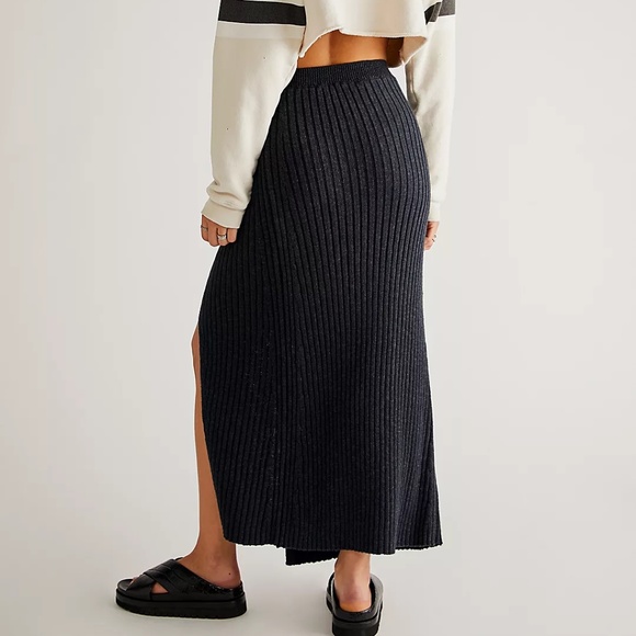 NEW Free People Better Days Midi Skirt - size small - Picture 4 of 7